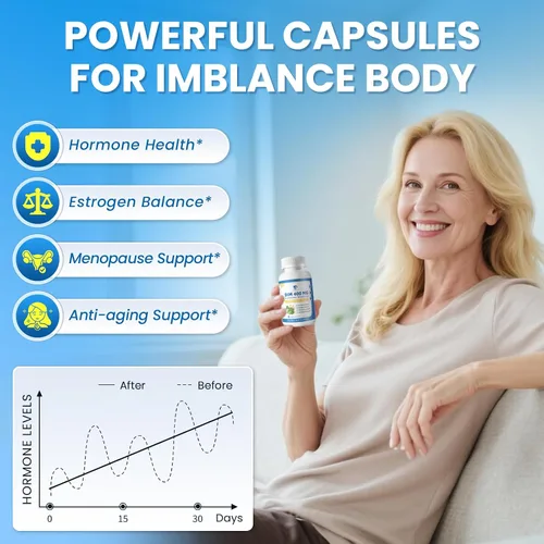 Vista 3 de Lukaree DIM Suplemento 400 mg para mujeres – 12 en 1 cápsulas liposomales diminutas – con cohosh negro, isoflavonas de soja y ácido alfa lipoico