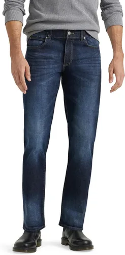 Vista 28 de Lee Extreme Motion - Jeans rectos cónicos para hombre Negro