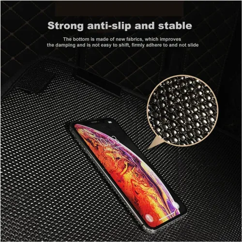 Vista 5 de Tapete de carga personalizado para automóvil, impermeable, antideslizante, protección para todo tipo de clima, material de cuero, compatible