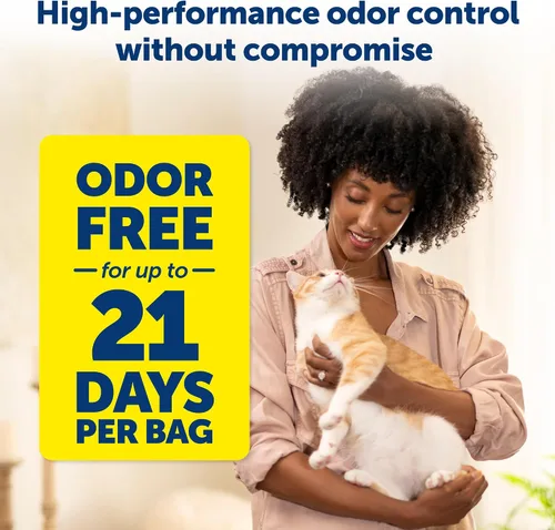 Vista 3 de PetSafe ScoopFree Arena Natural Premium para Gatos - Arena Ecológica de Larga Duración - Diseño de Alta Absorción y Bajo Rastreo - Guijarros que No
