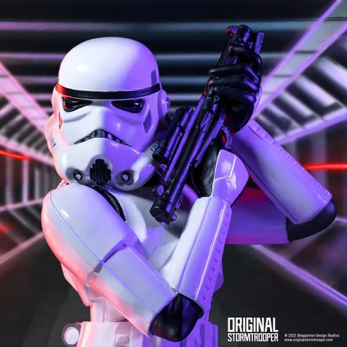 Vista 9 de Nemesis Now Stormtrooper - Figura de busto de 5.6 in