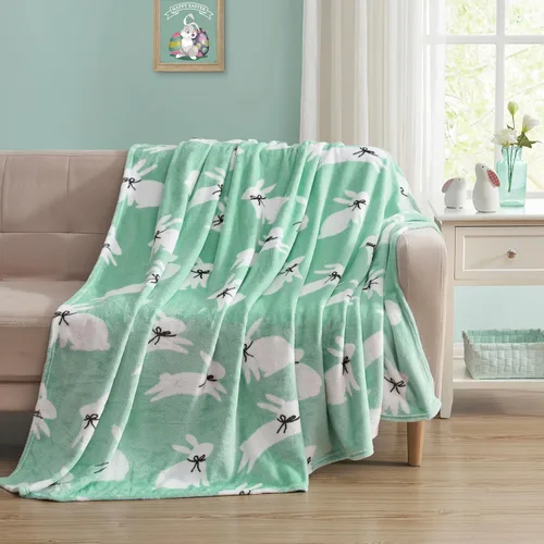 Vista 11 de Manta Tipo Throw de Vellón Suave como Terciopelo con Animales de Globos: Manta de Felpa de Terciopelo Acogedora con Diseño de Animales Rosa Oscuro