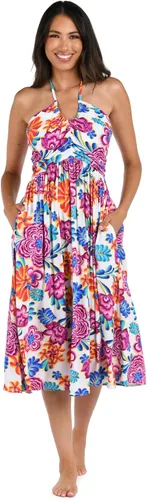 Vista 4 de La Blanca Vestido midi para cubrir el traje de baño para mujer