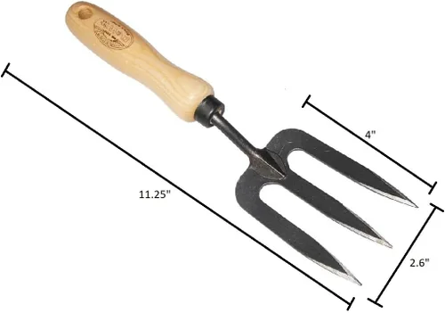Vista 2 de DeWit X-Treme - Tenedor de mano, tamaño pequeño