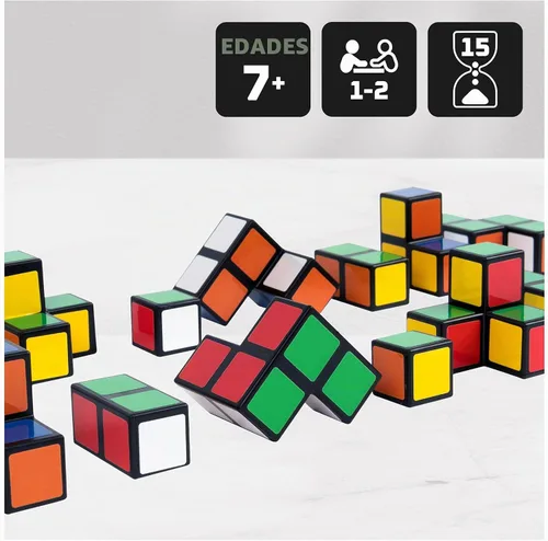 Vista 2 de Cubo de Rubik, Cube It, Juego de Mesa de Secuencia de Rompecabezas 3D de 2 Jugadores, Actividad de Alivio del Estrés, Juguete de Dedos, Cubo