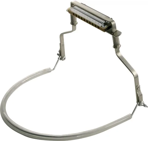 Vista 3 de Hohner HH01 10 Hole Harmonica Holder Plateado