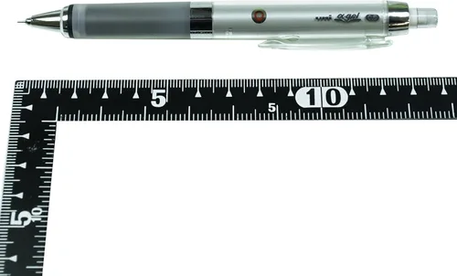 Vista 6 de Portaminas Uni Alpha-Gel Kuru Toga, 0.5 mm, Cuerpo Lavanda (M5858GG1P.34)