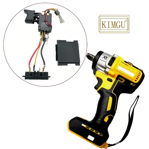 Vista 7 de N860998 N359999 N268389 N084669 KIMGU Interruptor Reemplazo para DeWALT DCF880 DCF885 DCF885B DCF885C2 DCF885L2 DCF885M2 DCF885L1 Impact Driver