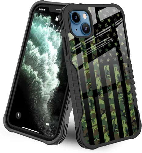 Vista 48 de Funda compatible con iPhone 11 [parachoques a prueba de golpes] [antiarañazos] [antideslizante] cubierta de protección resistente para hombres