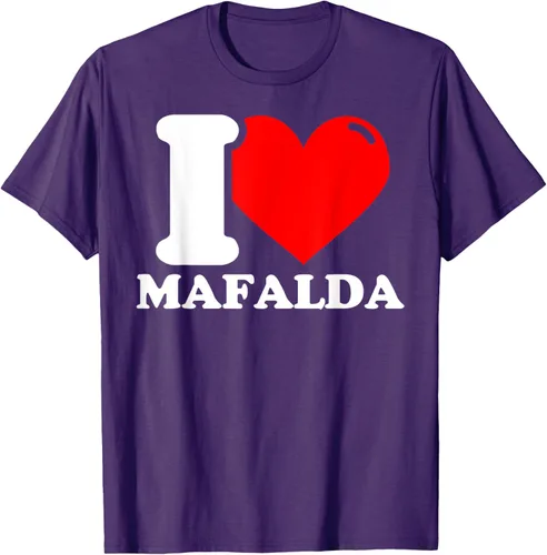 Vista 18 de Camiseta I Love Mafalda, Negro