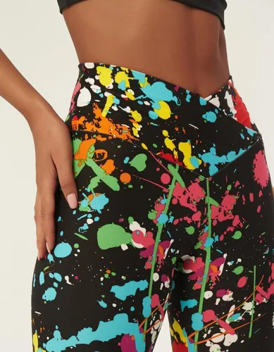 Vista 3 de sissycos Women's Halloween Crossover Leggings High Waisted Buttery Soft Printed Tights 27