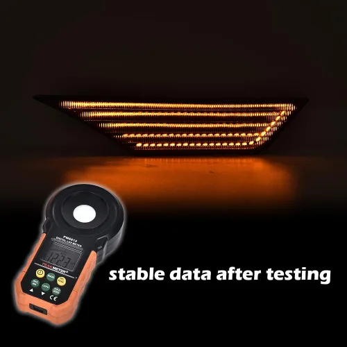 Vista 8 de PIT66 Luces LED laterales de señalización Switchback compatible con Honda Civic 2016 2017 2018 2019 2021, lente ahumada, 33850TBAA02 33850TBAA01
