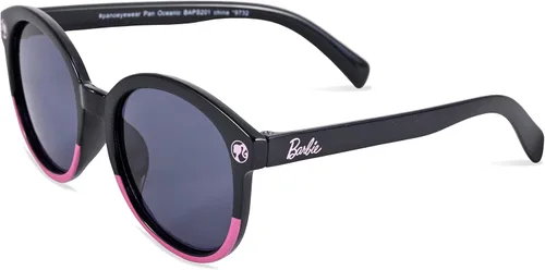 Vista 4 de Barbie Juego de lentes de sol y estuche rígido con mango para niña