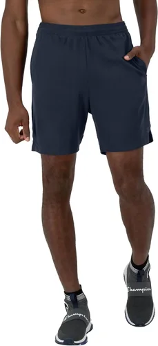 Vista 7 de Champion Pantalones cortos deportivos para hombre de 7 y 10 pulgadas, ajuste estándar, ligeros, absorben la humedad, disponibles en tallas regulares