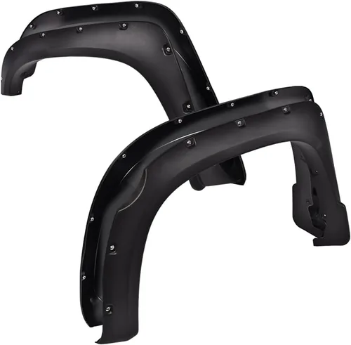 Vista 10 de G-PLUS Guardafangos 4 piezas, compatible con Nissan Titan 2004-2015 sin caja de bloqueo lateral, remaches de bolsillo, protector de cubierta