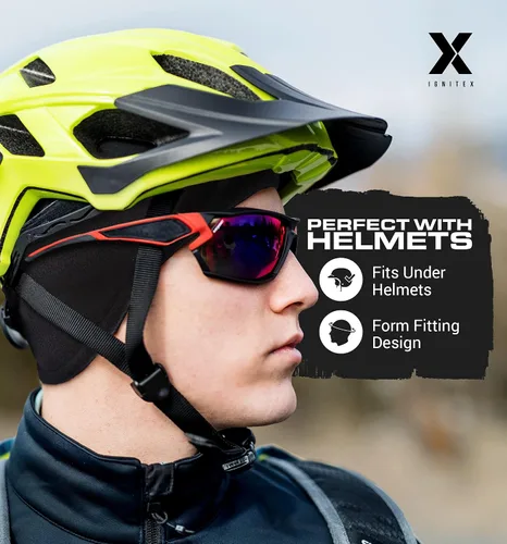 Vista 5 de Banda para la cabeza IGN1TE calentador para las orejas, calentador para las orejas de forro polar para el invierno, para hombre y mujer, calentador