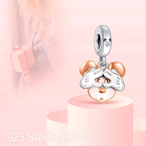 Vista 2 de Movie Animals Dangle Pendants Beads for Women Bracelets Necklaces 925 Sterling Silver Charms Jewelry Gift for Girls at Christmas,Birthday,Halloween.