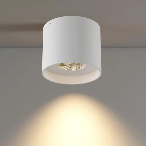 Vista 11 de Lámpara de Techo, Luces de Techo de Montaje al Ras LED Regulables Luz de Techo Cilíndrica Luz Puntual para Sala de Estar Pasillo Cocina Comedor
