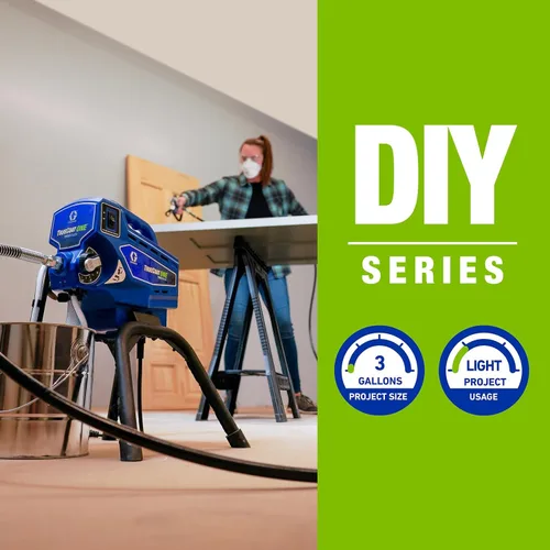 Vista 2 de Graco Pulverizador de pintura sin aire Diseñado para proyectos interiores o exteriores TrueCoat One TrueAirless pulverizador eléctrico 26DTC1