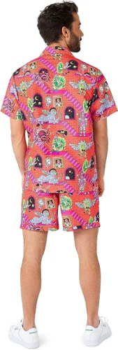 Vista 82 de Opposuits Traje de baño combinado de verano - Conjunto de dos piezas a juego para hombre - Ropa de natación de playa