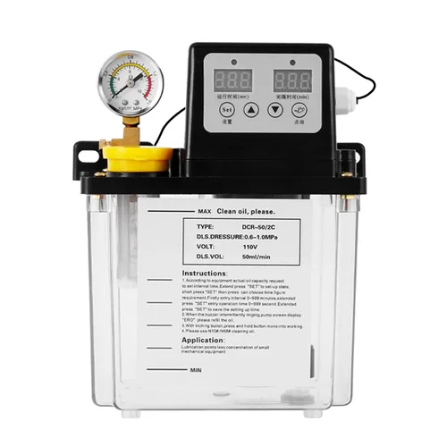 Vista 9 de MXBAOHENG Bomba de aceite lubricante automática Control numérico digital