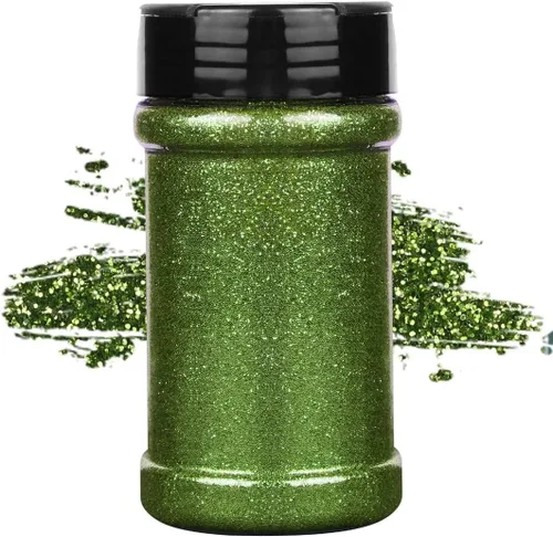 Vista 29 de TORC - Purpurina fina negra de 4 oz, polvo de purpurina para vasos, manualidades de resina, slime, cosméticos, pintura de uñas, decoración