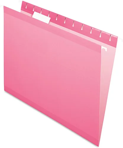 Vista 46 de Pendaflex carpetas de archivos colgantes reforzadas, Negro