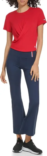 Vista 4 de Tommy Hilfiger Legging de compresión para mujer con rayas globales reflectantes