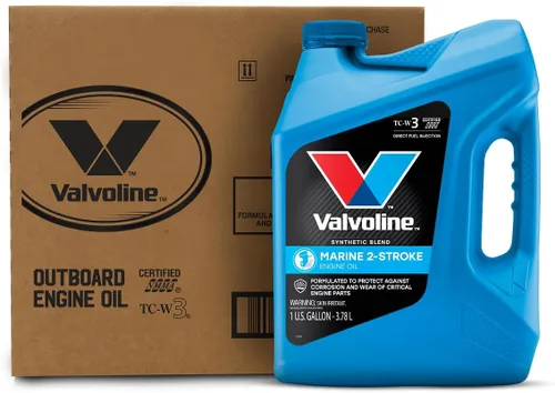 Vista 11 de Valvoline Aceite de motor sintético completo marino de 4 tiempos, 1 galón