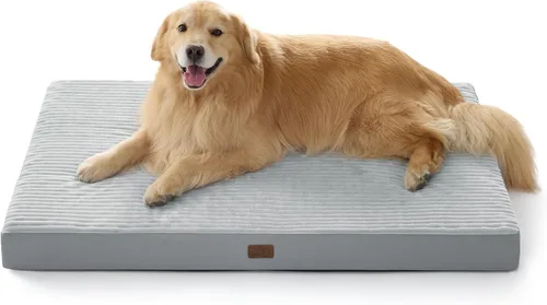 Vista 14 de Bedsure ComfyFleece Cama para perros pequeños, camas ortopédicas para mascotas con funda extraíble lavable, no impermeable, alfombrilla de espuma