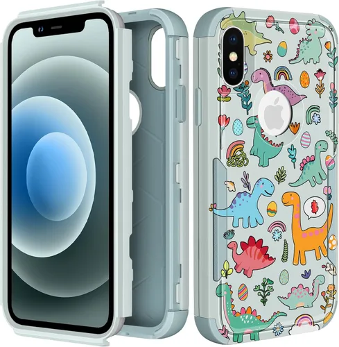 Vista 20 de Funda para iPhone SE 2020/2022/3ª generación, para iPhone 8/7, funda protectora resistente con diseño de flor linda para mujeres, hombres, niñas