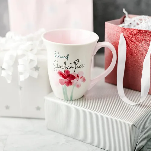 Vista 9 de Pavilion - Taza de café grande de 16 onzas, diseño de flores en acuarela