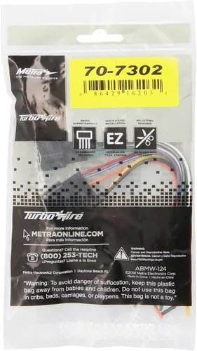 Vista 4 de Metra Electronics 70-7302 - Arnés de cableado de radio para Hyundai 07-Up, multicolor