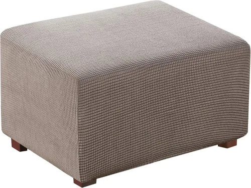 Vista 23 de Flamingo P Funda otomana elástica cuadrada, protector de muebles, protector de muebles plegable, protector de muebles, funda suave con parte