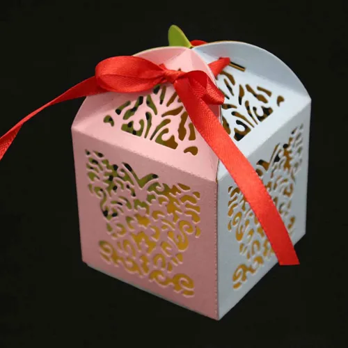Vista 5 de Adies, caja de regalo hueca de metal troquelado, caja de regalo de mariposa, boda, dulces, troqueles, plantillas cortadas, álbumes de recortes