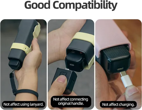 Vista 8 de Funda para DJI Osmo Pocket 3 Accesorios, Pocket 3 Gimbal/Lens/Protector de pantalla, con 3 filtros CPL/ND/ranuras de almacenamiento para tarjetas SD