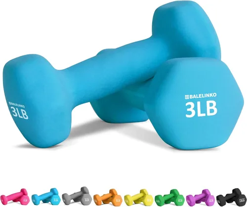Vista 100 de Balelinko Equipo de Gimnasio en Casa, Entrenamiento de Fuerza, Pérdida de Peso, Pesos para Pilates, Yoga, Pesos para Mujeres, Hombres, Personas