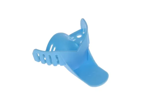 Vista 3 de HSB 108100 - Bandejas de impresión dental perforadas, rígidas, fáciles de recortar, desechables y sin distorsiones para impresiones dentales