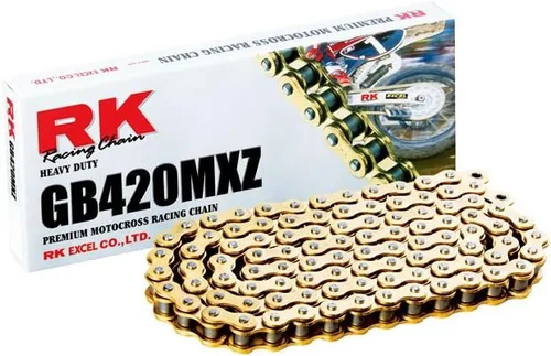 Vista 3 de RK Racing Chain 420MXZ-CLIP-CL (Serie 420) Enlace de conexión tipo clip de acero sin junta tórica