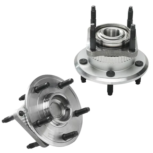 Vista 62 de Detroit Axle - 2.2L Bujes de rodamiento de rueda delanteros de 2 piezas para Honda Accord 90-97, 97 Acura CL, 2 rodamientos de ruedas y conjunto