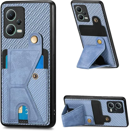 Vista 113 de Funda para Oppo K10x / OnePlus Nord CE 2 Lite 5G Funda para Realme 9 5G / 9 Pro / Q5 / V25 Funda de piel sintética con ranuras para tarjetas