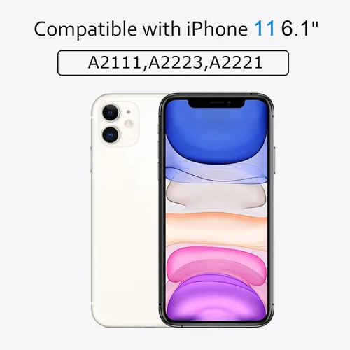Vista 2 de Para iPhone 11 Reemplazo de pantalla de 6.1 pulgadas, pantalla LCD táctil digitalizador Asamblea con herramientas de reparación, compatible