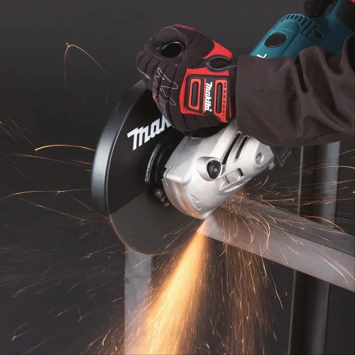 Vista 2 de Makita GA9020 Amoladora angular de 9 pulgadas, con interruptor de CA/CC