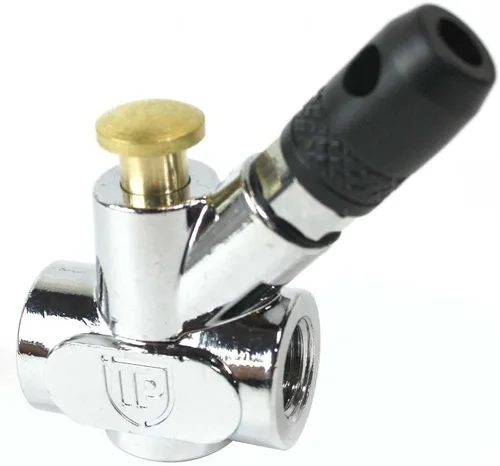 Vista 2 de Interstate Pneumatics B312S 1/4 pulgada FPT en línea pistola de soplado con punta de seguridad de goma