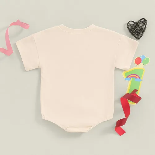 Vista 7 de CREAIRY Mameluco de manga larga para bebé niña Little Miss Onederful Bubble Enterizo de 1er cumpleaños, ropa de otoño
