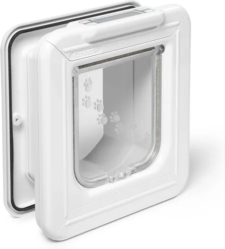 Vista 7 de Cat Mate Puerta para gatos Elite Microchip con control de temporizador