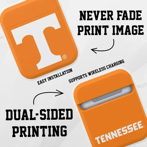 Vista 2 de Tennessee Volunteers HDX - Funda compatible con Apple AirPods Gen 1 y 2 (clásico)