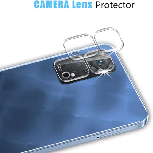 Vista 5 de [Paquete de 2+2] Diseñado para Xiaomi Redmi Note 11 Pro/Redmi Note 11 Pro 5G Protector de pantalla de vidrio templado de privacidad (2 paquetes) +