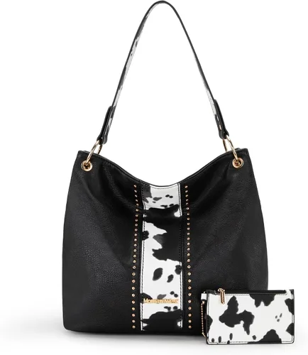 Vista 16 de Carteras para mujer, bolsos hobo para mujer, bolso de hombro holgado *Turquesa