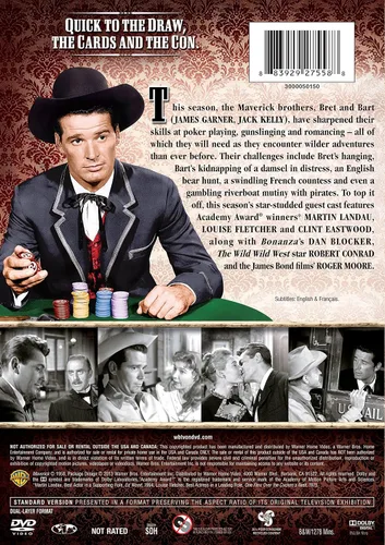 Vista 2 de Maverick The Complete Second Season Black White
